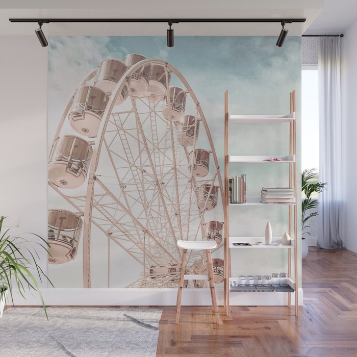 Ferris Wheel Wall Mural Gallery Image 1