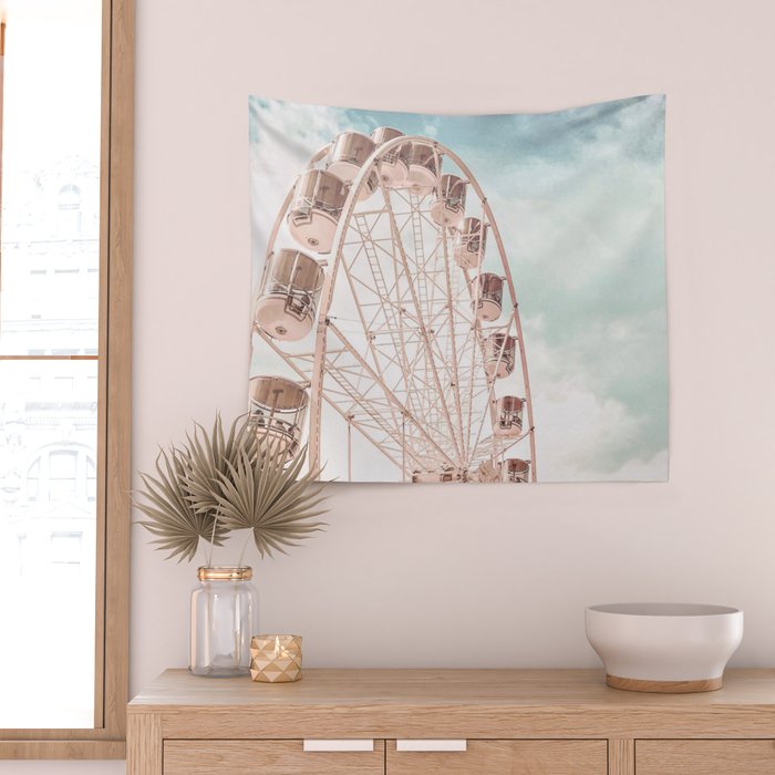 Ferris Wheel Wall Tapestry Gallery Image 2