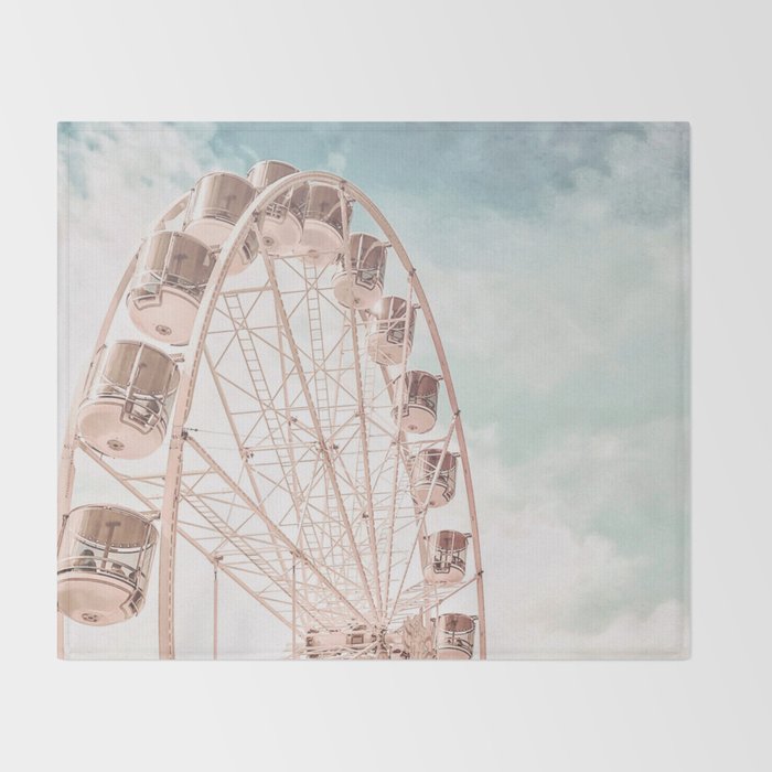 Ferris Wheel Throw Blanket Gallery Image 2