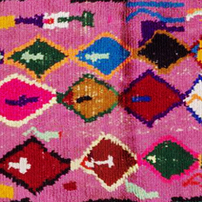 Very Colorful Retro Moroccan Rug Print Coffee Mug Gallery Image 2