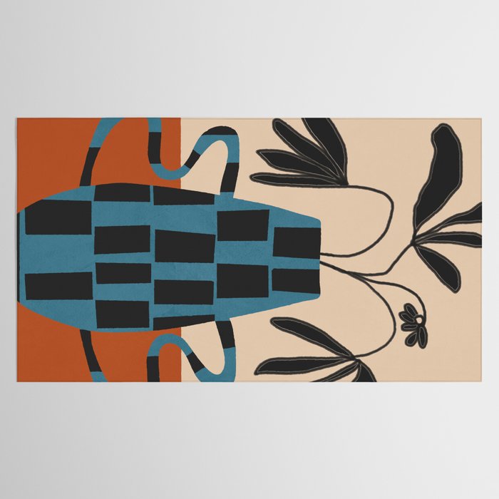 Modern Botanicals No 3 Tablecloth Gallery Image 2