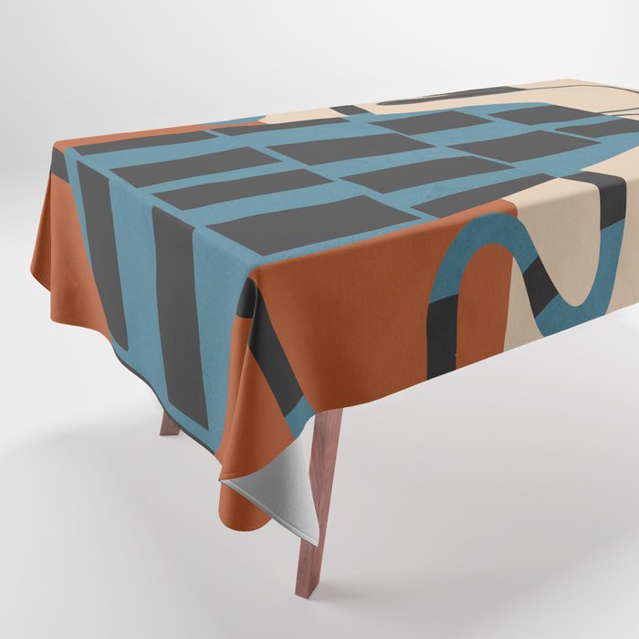 Modern Botanicals No 3 Tablecloth Gallery Image 1