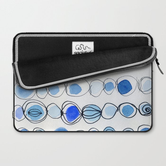 She Kept Bits of the Sea in Her Heart Laptop Sleeve Gallery Image 2