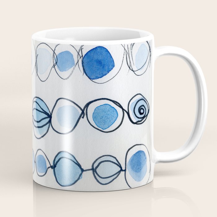She Kept Bits of the Sea in Her Heart Coffee Mug Gallery Image 1