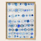 She Kept Bits of the Sea in Her Heart Serving Tray Gallery Image 1