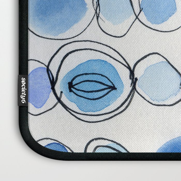 She Kept Bits of the Sea in Her Heart Laptop Sleeve Gallery Image 3