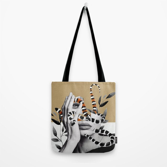 Woman and snakes Tote Bag Gallery Image 2