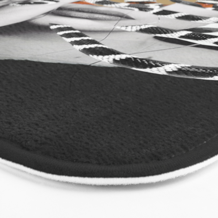 Woman and snakes Bath Mat Gallery Image 3