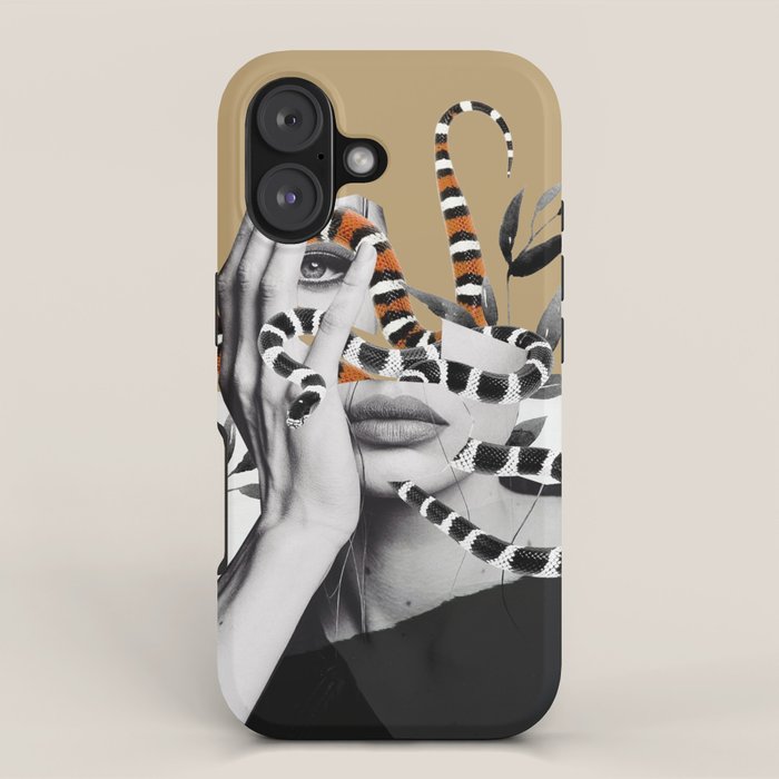 Woman and snakes iPhone Case Gallery Image 1