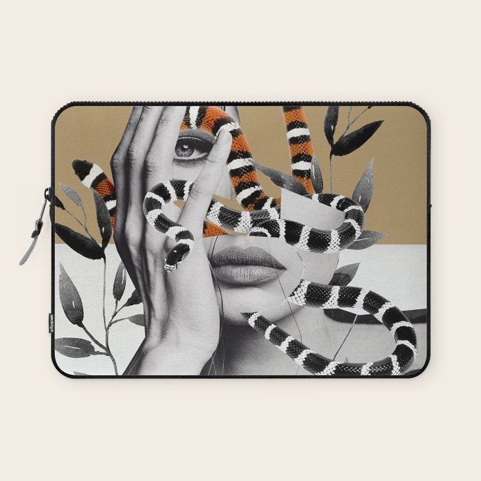Woman and snakes Laptop Sleeve Gallery Image 1