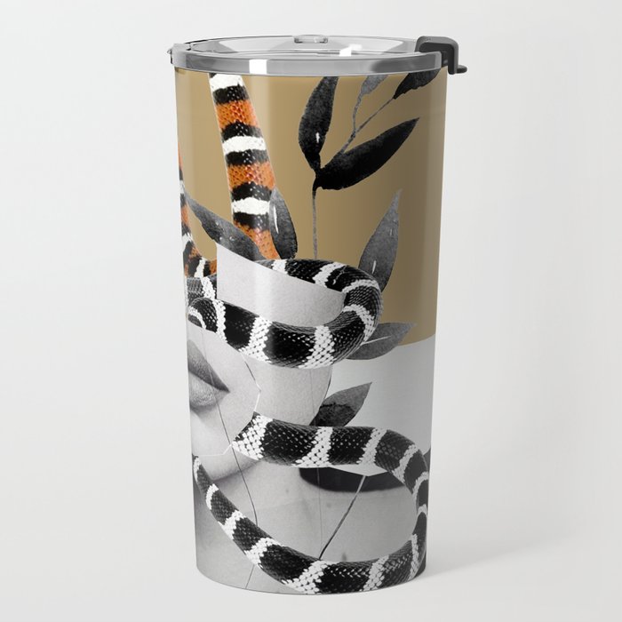 Woman and snakes Travel Mug Gallery Image 2