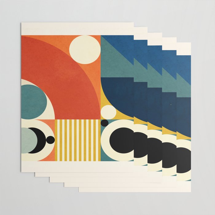 Roud Flow No 3 Wrapping Paper Gallery Image 3