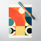 Roud Flow No 3 Wrapping Paper Gallery Image 1