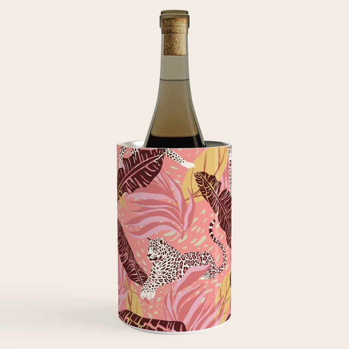 Leopard Crush Pink Wine Chiller Gallery Image 2