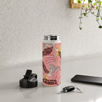Leopard Crush Pink Water Bottle Gallery Image 4