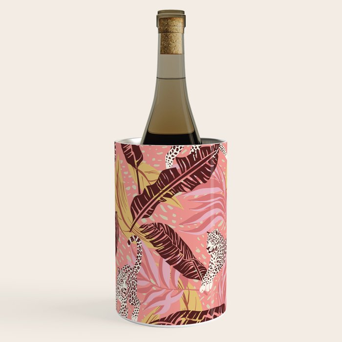 Leopard Crush Pink Wine Chiller Gallery Image 3