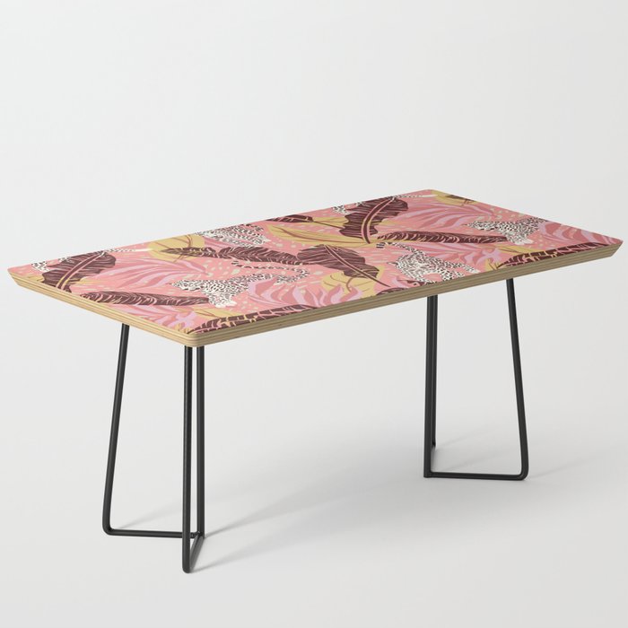 Leopard Crush Pink Coffee Table Gallery Image 1