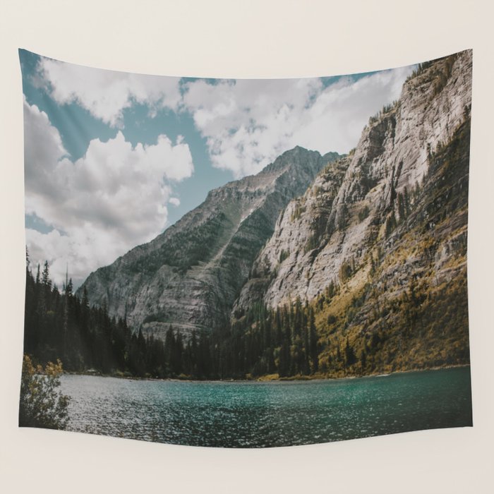 Rocky Mountains Wall Tapestry