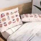 Cookie & cream & penguin - pink pattern Pillow Sham Gallery Image 2