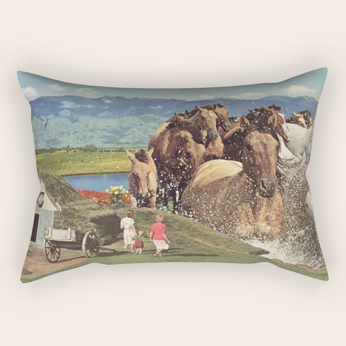Stampede Rectangular Pillow Gallery Image 2