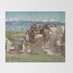Stampede Throw Blanket Gallery Image 2