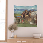 Stampede Wall Tapestry Gallery Image 2