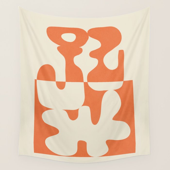 Duality in Motion 3 Wall Tapestry Gallery Image 4