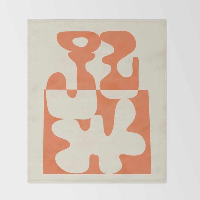 Duality in Motion 3 Throw Blanket Gallery Image 2