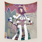 GIRL# 92 Wall Tapestry Gallery Image 4