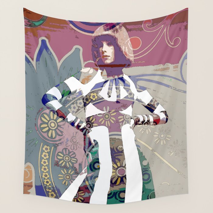 GIRL# 92 Wall Tapestry Gallery Image 4