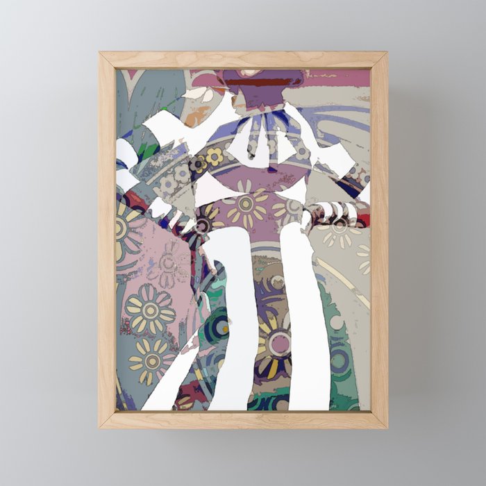 GIRL# 92 Mini Art Print Gallery Image 1