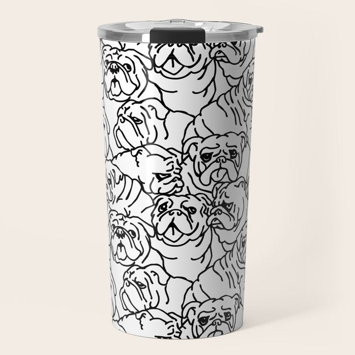 Oh English Bulldog Travel Mug Gallery Image 1