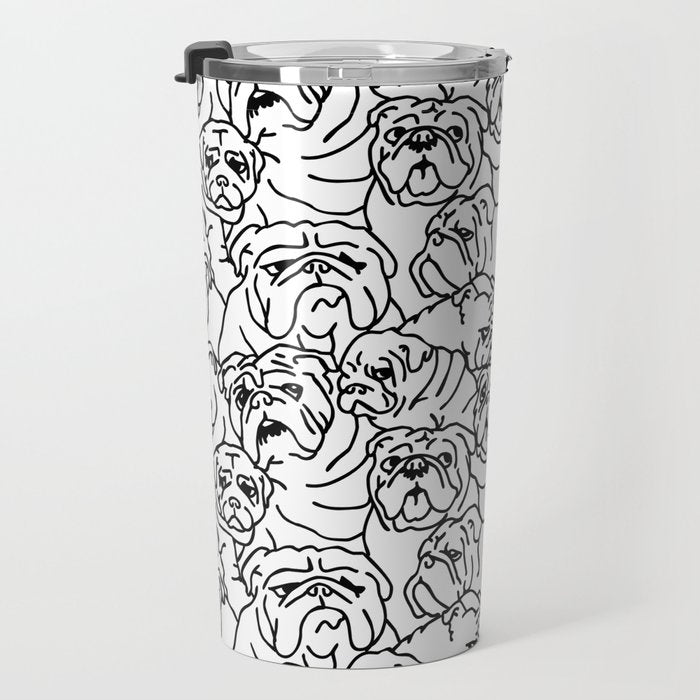 Oh English Bulldog Travel Mug Gallery Image 3