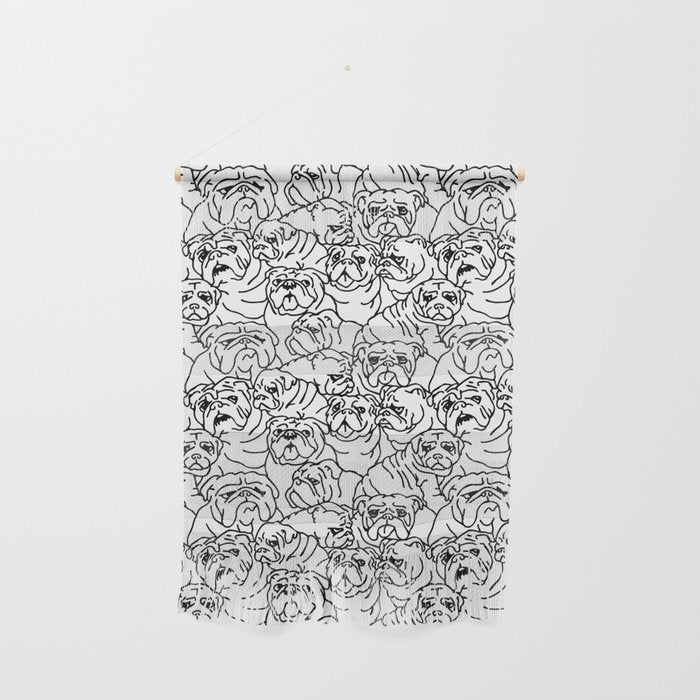 Oh English Bulldog Wall Hanging Gallery Image 1
