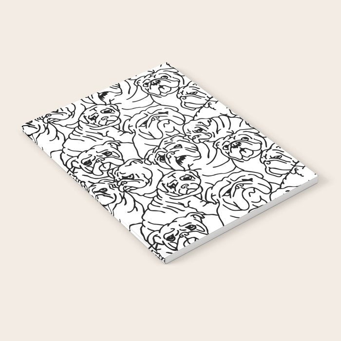 Oh English Bulldog Notebook Gallery Image 2