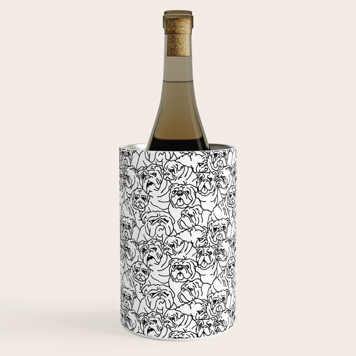 Oh English Bulldog Wine Chiller Gallery Image 2