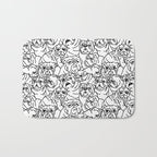 Oh English Bulldog Bath Mat Gallery Image 1