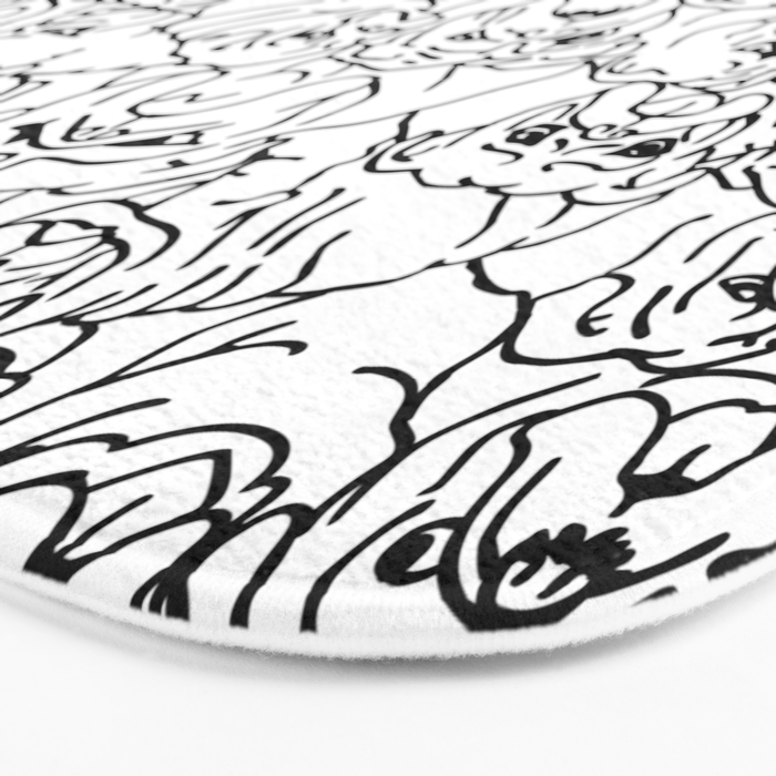 Oh English Bulldog Bath Mat Gallery Image 3