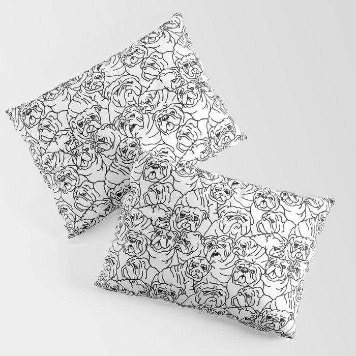Oh English Bulldog Pillow Sham Gallery Image 3