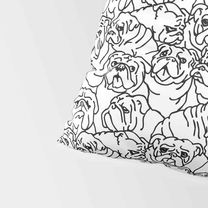 Oh English Bulldog Pillow Sham Gallery Image 4
