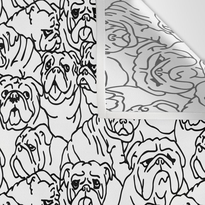 Oh English Bulldog Wall Tapestry Gallery Image 3