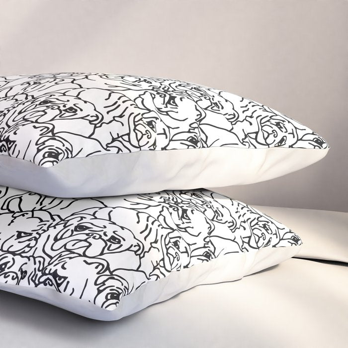 Oh English Bulldog Pillow Sham Gallery Image 3