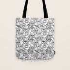Oh English Bulldog Tote Bag Gallery Image 1