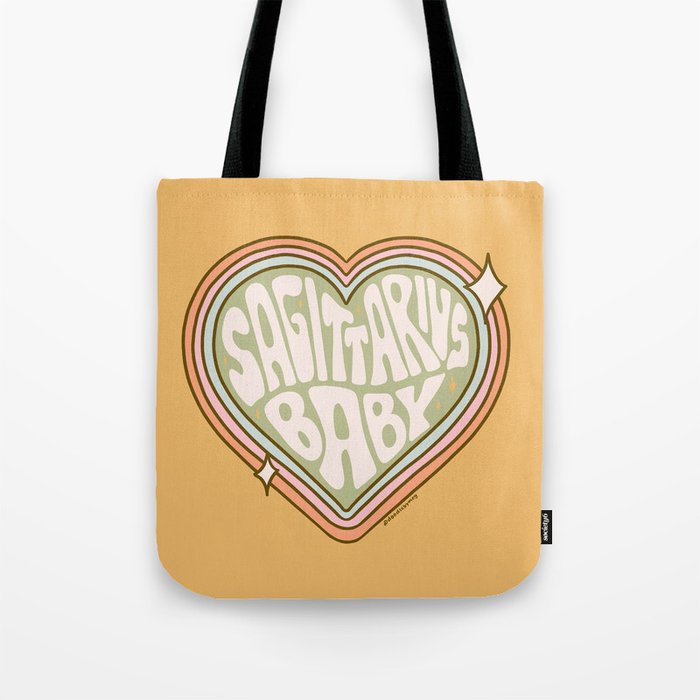 Sagittarius Baby Tote Bag Gallery Image 1