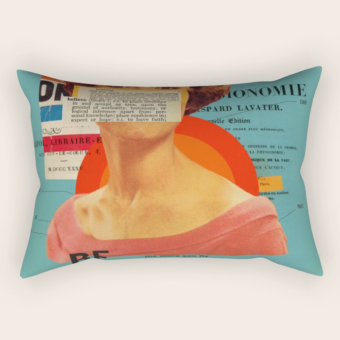 Be Rectangular Pillow Gallery Image 1