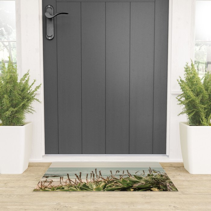 Coastal Agave Welcome Mat Gallery Image 3