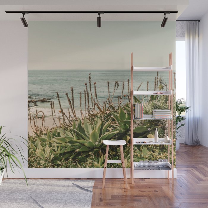 Coastal Agave Wall Mural Gallery Image 1