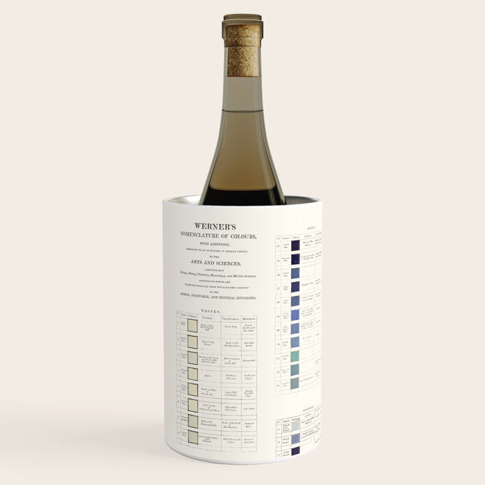 Werner's nomenclature of colour Version II Wine Chiller Gallery Image 2