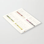 Werner's nomenclature of colour Version II Notebook Gallery Image 2