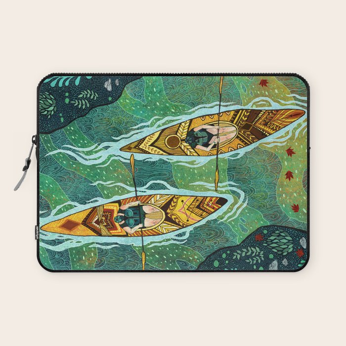 Kayaking Laptop Sleeve Gallery Image 1